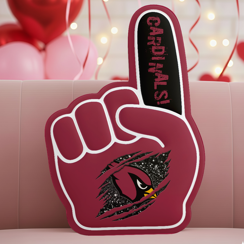 LIMITED EDITION - NEW CUSTOMIZED NFL20 ARC ARIZONA CARDINALS 3D BODY PILLOW