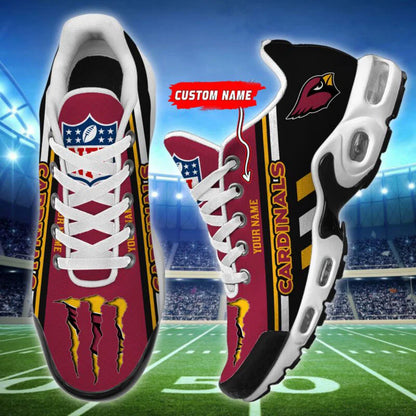 LIMITED EDITION - NEW CUSTOMIZED NFL20 ARC ARIZONA CARDINALS AIR MAX PLUS SNEAKERS