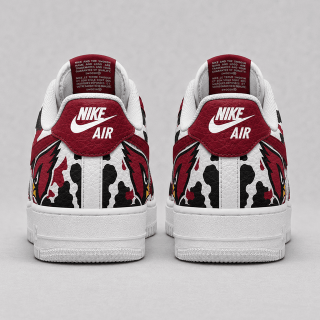 [SPECIAL OFFER] NEW CUSTOMIZED NFL20 ARC ARIZONA CARDINALS AF1 SHOES