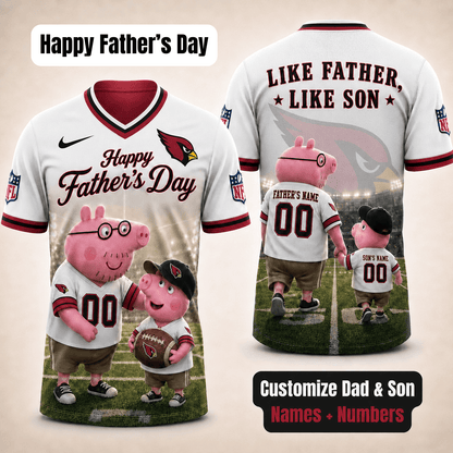 [FATHER'S DAY] NEW CUSTOMIZED NFL20 ARC ARIZONA CARDINALS FOOTBALL JERSEY