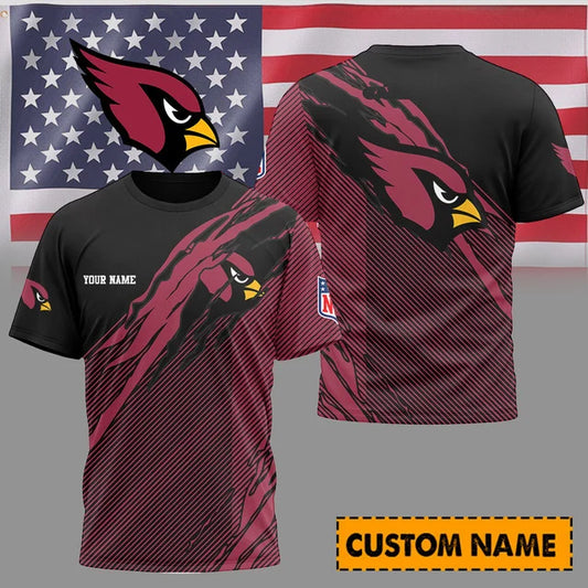 LIMITED EDITION - NEW CUSTOMIZED NFL20 AR CARDINALS UNISEX T-SHIRT & POLO