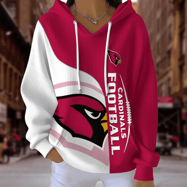 [SPECIAL OFFER] NEW CUSTOMIZED NFL20 ARC ARIZONA CARDINALS RIBBED HOODIE & SWEATSHIRT