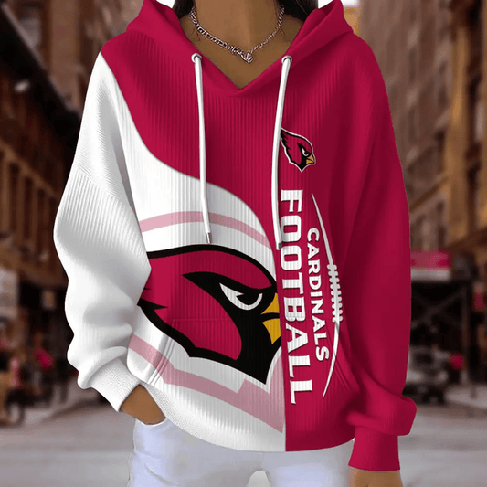 [SPECIAL OFFER] NEW CUSTOMIZED NFL20 ARC ARIZONA CARDINALS RIBBED HOODIE & SWEATSHIRT
