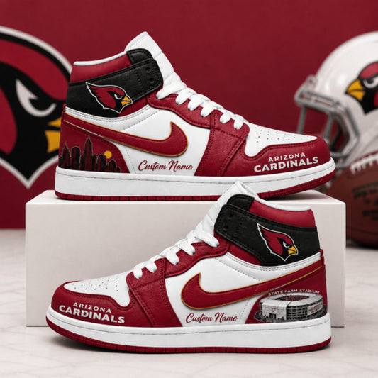 [SPECIAL OFFER] NEW CUSTOMIZED NFL20 ARC ARIZONA CARDINALS AIR JORDAN 1