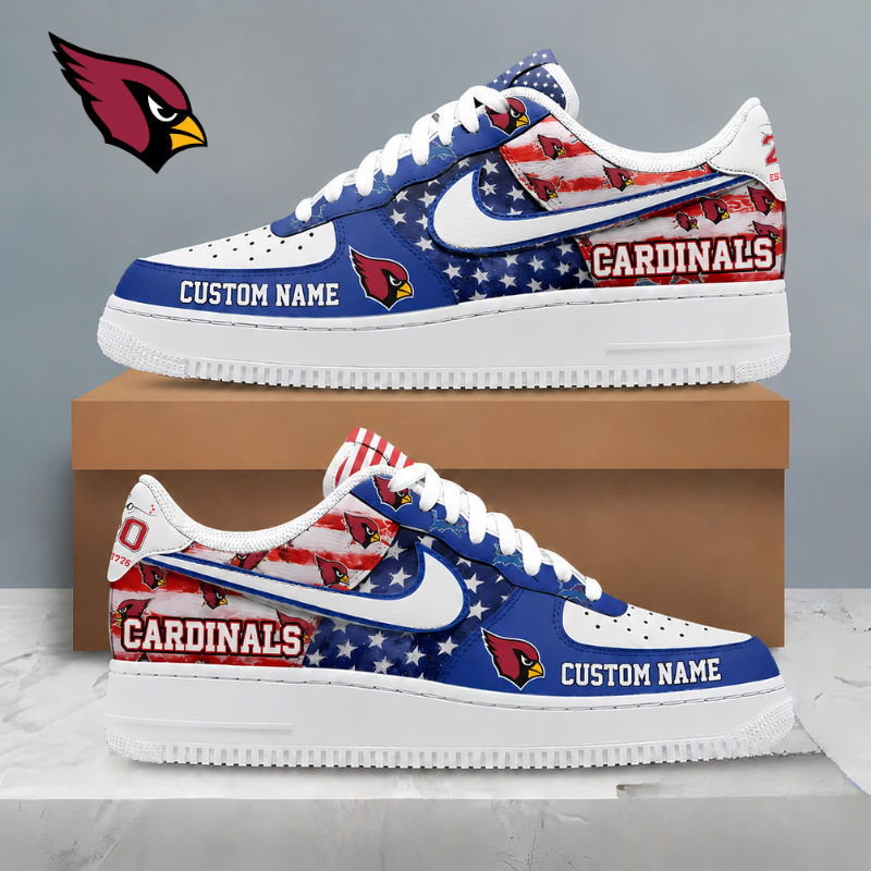 [SPECIAL OFFER] NEW CUSTOMIZED NFL20 ARC ARIZONA CARDINALS AF1 SHOES