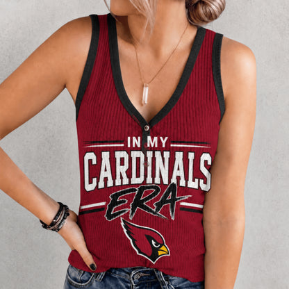 [SPECIAL OFFER] NEW CUSTOMIZED NFL20 ARC ARIZONA CARDINALS WOMEN'S V-NECK TANK TOP
