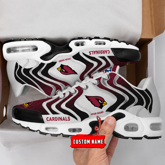 LIMITED EDITION - NEW CUSTOMIZED NFL20 ARC ARIZONA CARDINALS AIR MAX PLUS SNEAKERS