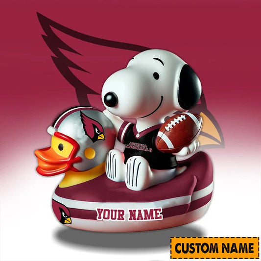LIMITED EDITION - NEW CUSTOMIZED NFL20 AR CARDINALS SNOOPY ACRYLIC BLOCK