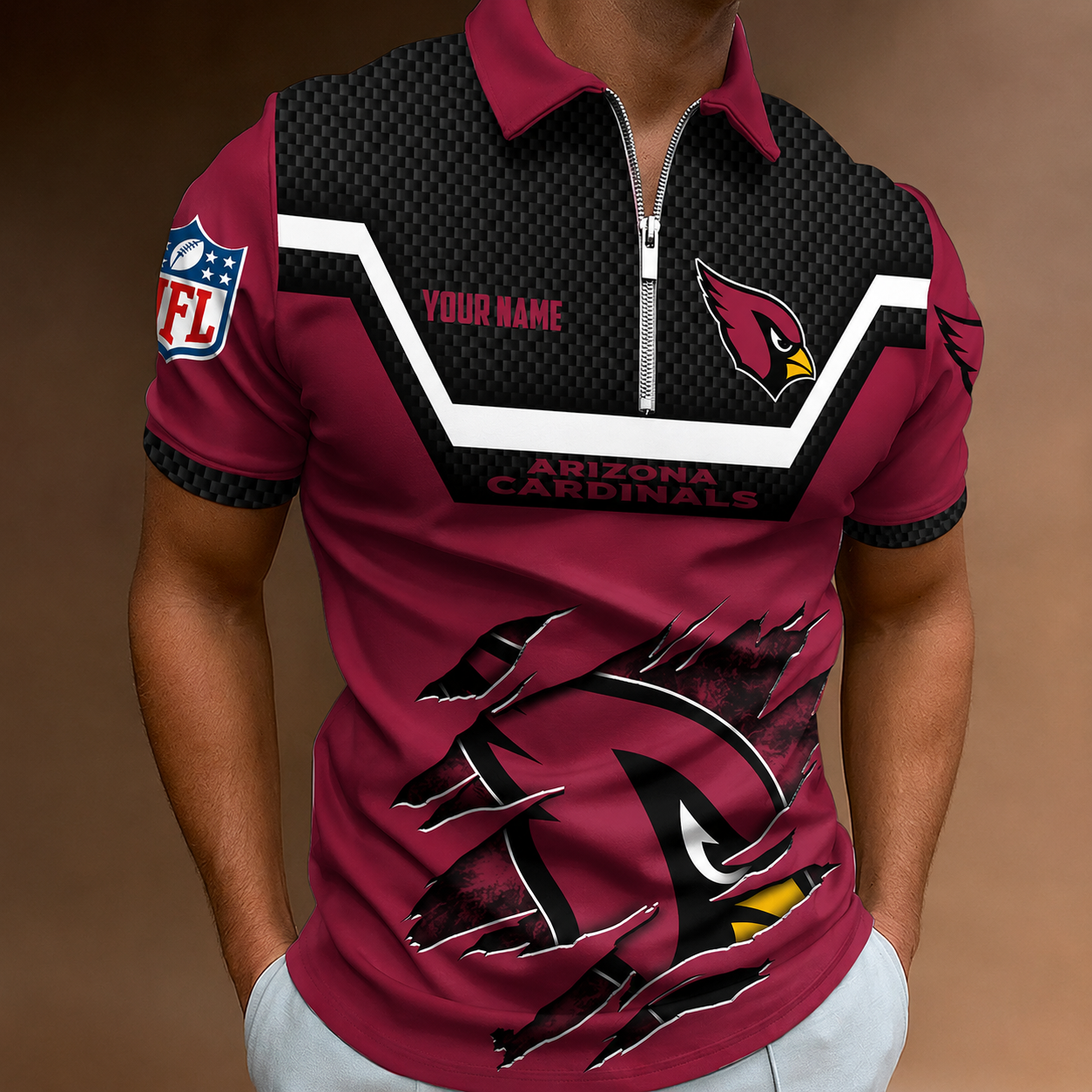 LIMITED EDITION - NEW CUSTOMIZED NFL20 ARC ARIZONA CARDINALS T-SHIRT, POLO SHIRT, ZIP POLO SHIRT, SWEATSHIRT, HOODIE & ZIP HOODIE
