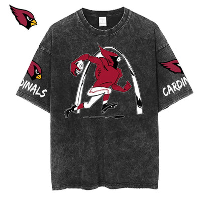 [SPECIAL OFFER] NEW CUSTOMIZED NFL20 ARC ARIZONA CARDINALS MULTICOLOR WASHED TEE