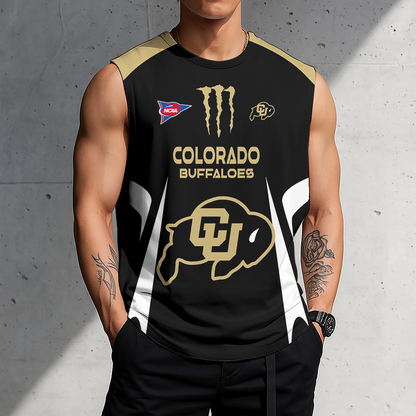 LIMITED DROP - NEW CUSTOMIZED | NCAA FBS20 CRB CR BUFFALOES MEN'S GYM SHIRT