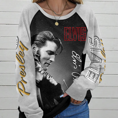 [FAN FAVORITE] NEW CUSTOMIZED ELVIS PRESLEY UNISEX SWEATSHIRT
