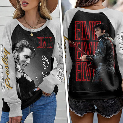 [FAN FAVORITE] NEW CUSTOMIZED ELVIS PRESLEY UNISEX SWEATSHIRT