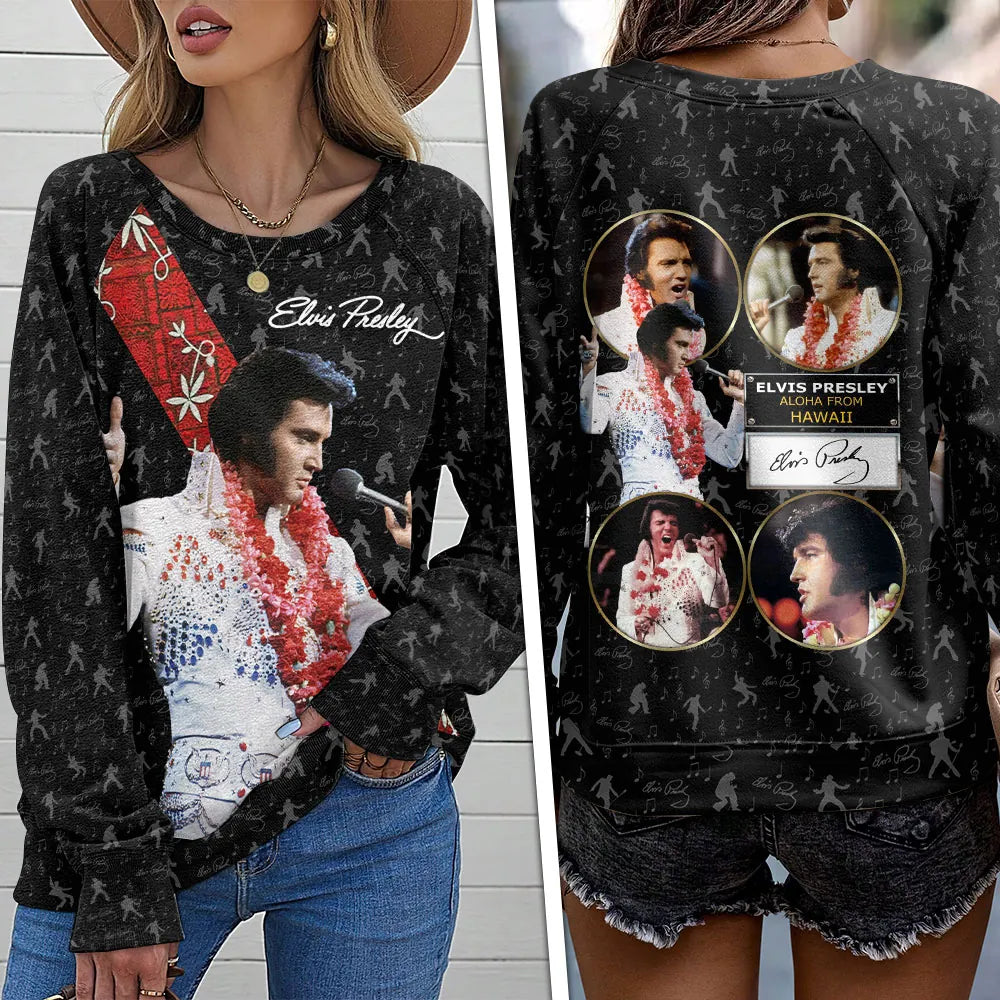 [FAN FAVORITE] NEW CUSTOMIZED ELVIS PRESLEY UNISEX SWEATSHIRT