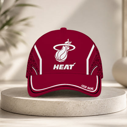 SPECIAL EDITION - NEW CUSTOMIZED NBA20 MHE MIAMI HEAT CLASSIC CAP