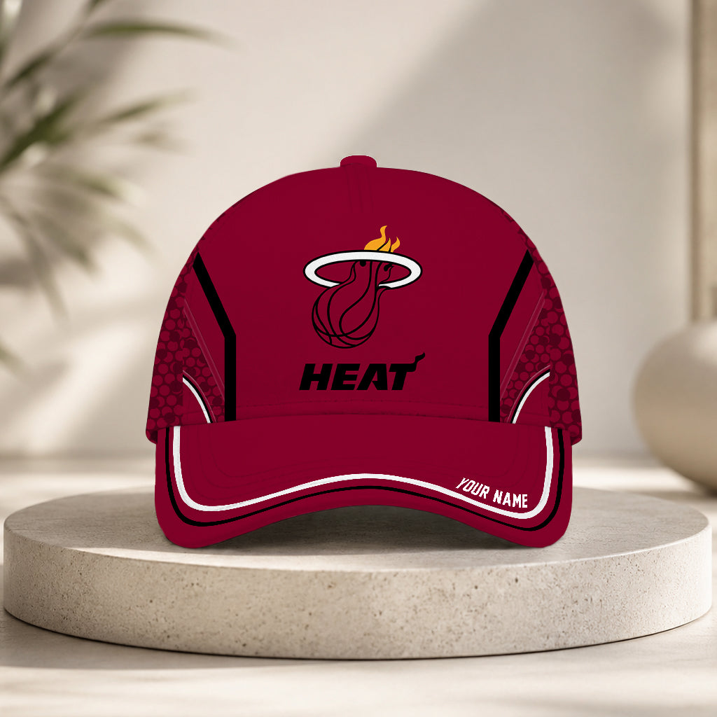 SPECIAL EDITION - NEW CUSTOMIZED NBA20 MHE MIAMI HEAT CLASSIC CAP