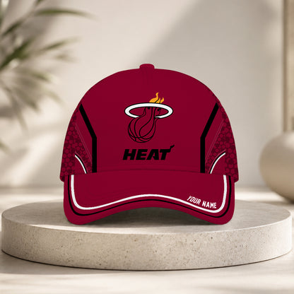 SPECIAL EDITION - NEW CUSTOMIZED NBA20 MHE MIAMI HEAT CLASSIC CAP