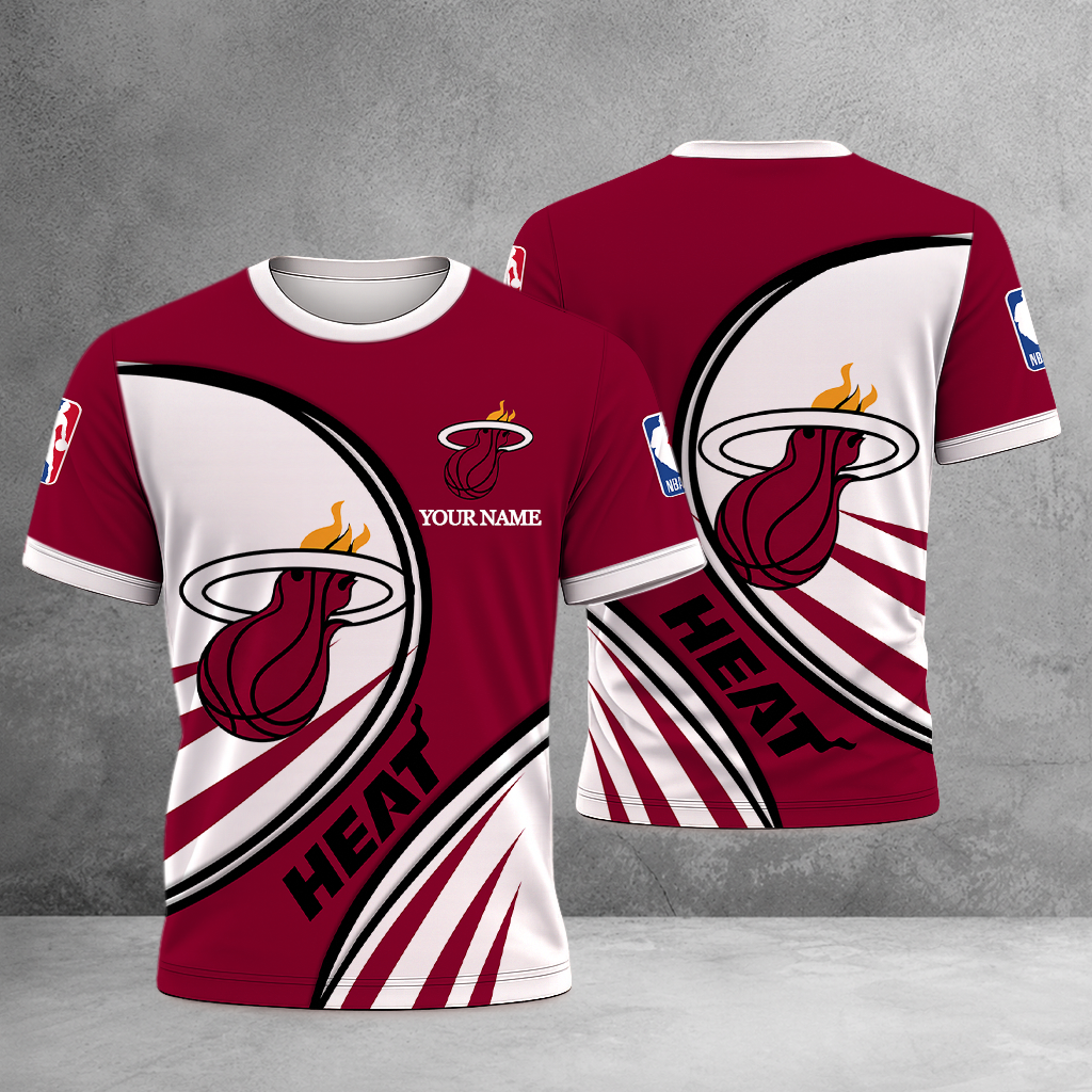 LIMITED EDITION - NEW CUSTOMIZED NBA20 MHE MIAMI HEAT T-SHIRT, POLO SHIRT, ZIP POLO SHIRT, SWEATSHIRT, HOODIE & ZIP HOODIE