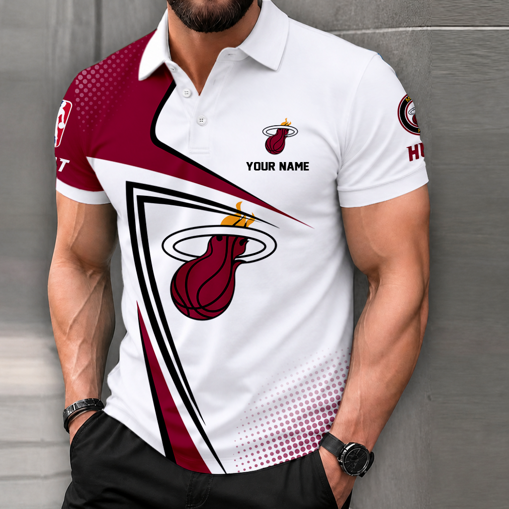 LIMITED EDITION - NEW CUSTOMIZED NBA20 MHE MIAMI HEAT T-SHIRT, POLO SHIRT, ZIP POLO SHIRT, SWEATSHIRT, HOODIE & ZIP HOODIE