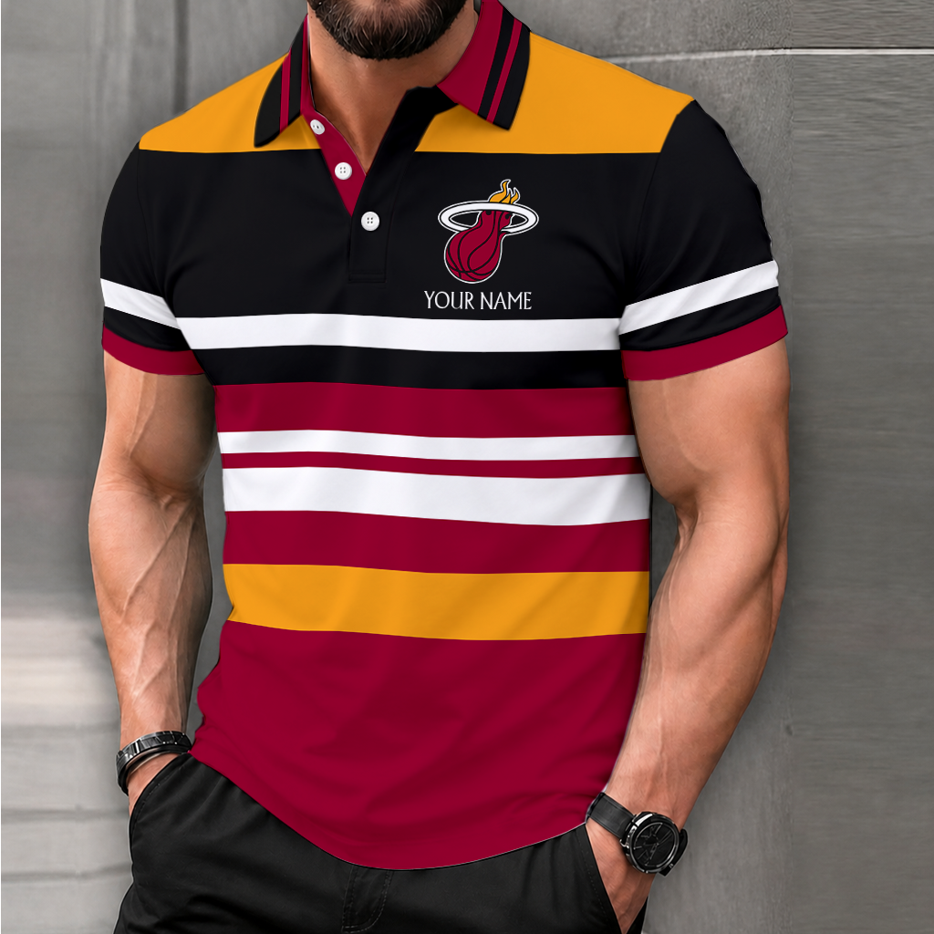 LIMITED EDITION - NEW CUSTOMIZED NBA20 MHE MIAMI HEAT T-SHIRT, POLO SHIRT, ZIP POLO SHIRT, SWEATSHIRT, HOODIE & ZIP HOODIE