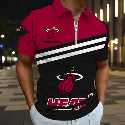 LIMITED EDITION - NEW CUSTOMIZED NBA20 MHE MIAMI HEAT T-SHIRT, POLO SHIRT, ZIP POLO SHIRT, SWEATSHIRT, HOODIE & ZIP HOODIE