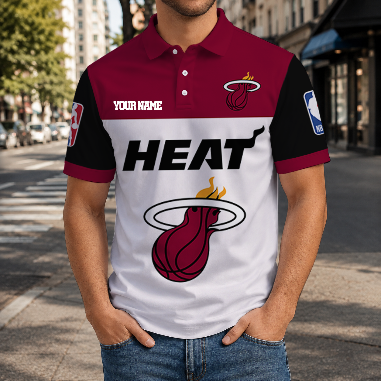 SPECIAL EDITION - NEW CUSTOMIZED NBA20 MHE MIAMI HEAT T-SHIRT, POLO SHIRT, ZIP POLO SHIRT, SWEATSHIRT, HOODIE & ZIP HOODIE