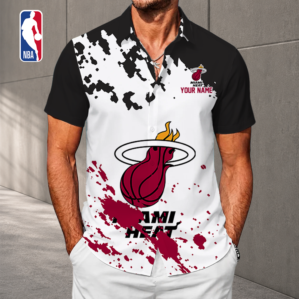 VIRAL EDITION - NEW CUSTOMIZED NBA20 MHE MIAMI HEAT UNISEX HAWAIIAN SHIRT