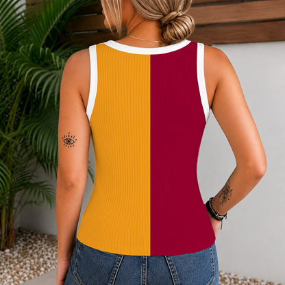 [HOT DEAL] NEW CUSTOMIZED NBA20 MHE MIAMI HEAT WOMEN'S V-NECK TANK TOP