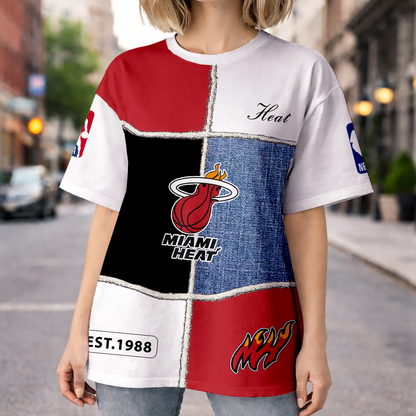 LIMITED EDITION - NEW CUSTOMIZED NBA20 MHE MIAMI HEAT UNISEX T-SHIRT, POLO, HOODIE & JACKETS