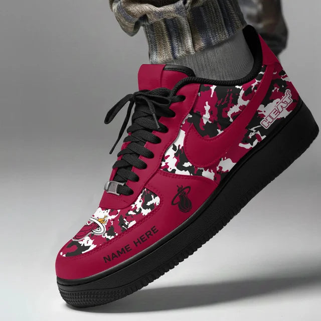[HOT DEAL] NEW CUSTOMIZED NBA20 MHE MIAMI HEAT AF1 SHOES