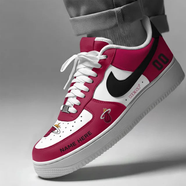 [HOT DEAL] NEW CUSTOMIZED NBA20 MHE MIAMI HEAT AF1 SHOES