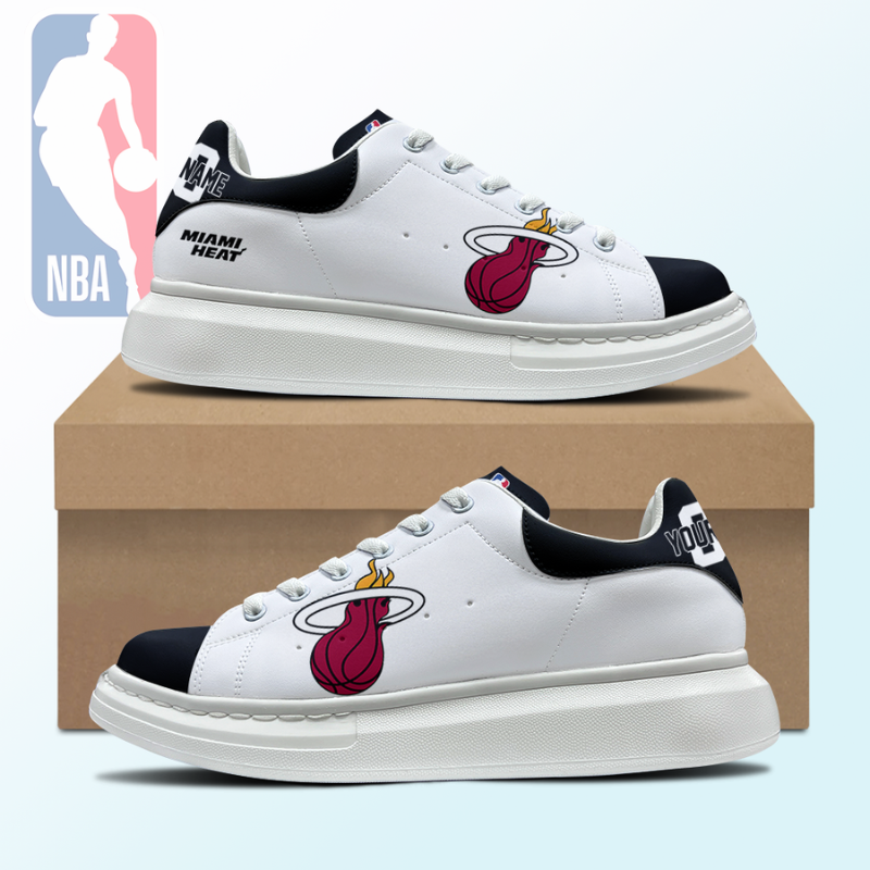 [HOT DEAL] NEW CUSTOMIZED NBA20 MHE MIAMI HEAT MCQUEEN SHOES