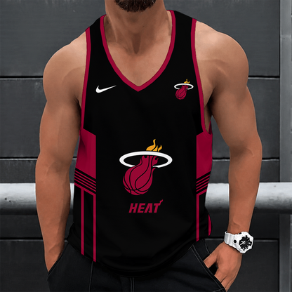 [HOT DEAL] NEW CUSTOMIZED NBA20 MHE MIAMI HEAT UNISEX TANK TOP