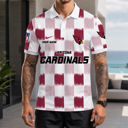 [SPECIAL OFFER] NEW CUSTOMIZED NFL20 ARC ARIZONA CARDINALS POLO SHIRT