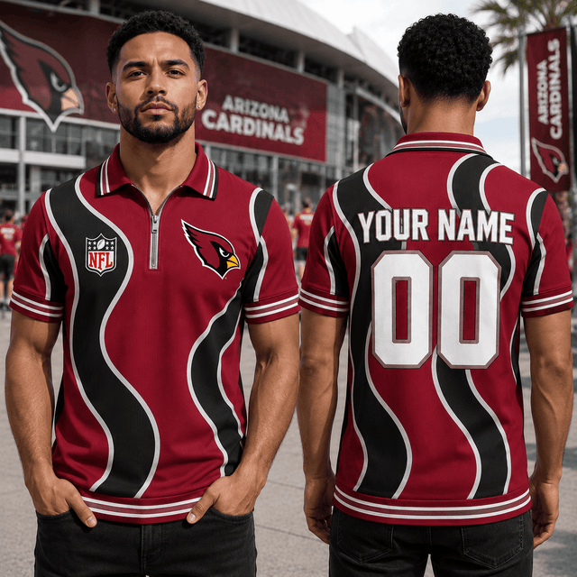 EXCLUSIVE EDITION - NEW CUSTOMIZED NFL20 ARC ARIZONA CARDINALS POLO SHIRT, ZIP POLO SHIRT, T-SHIRT, HOODIE, ZIP HOODIE & SWEATSHIRT