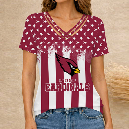 [SPECIAL OFFER] NEW CUSTOMIZED NFL20 ARC ARIZONA CARDINALS V-NECK SHIRT