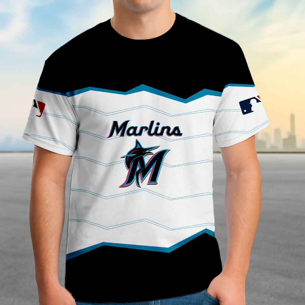 LIMITED EDITION - NEW CUSTOMIZED MLB20 MMS MIAMI MARLINS UNISEX T-SHIRT, SWEASHIRTS, HOODIE & JACKETS