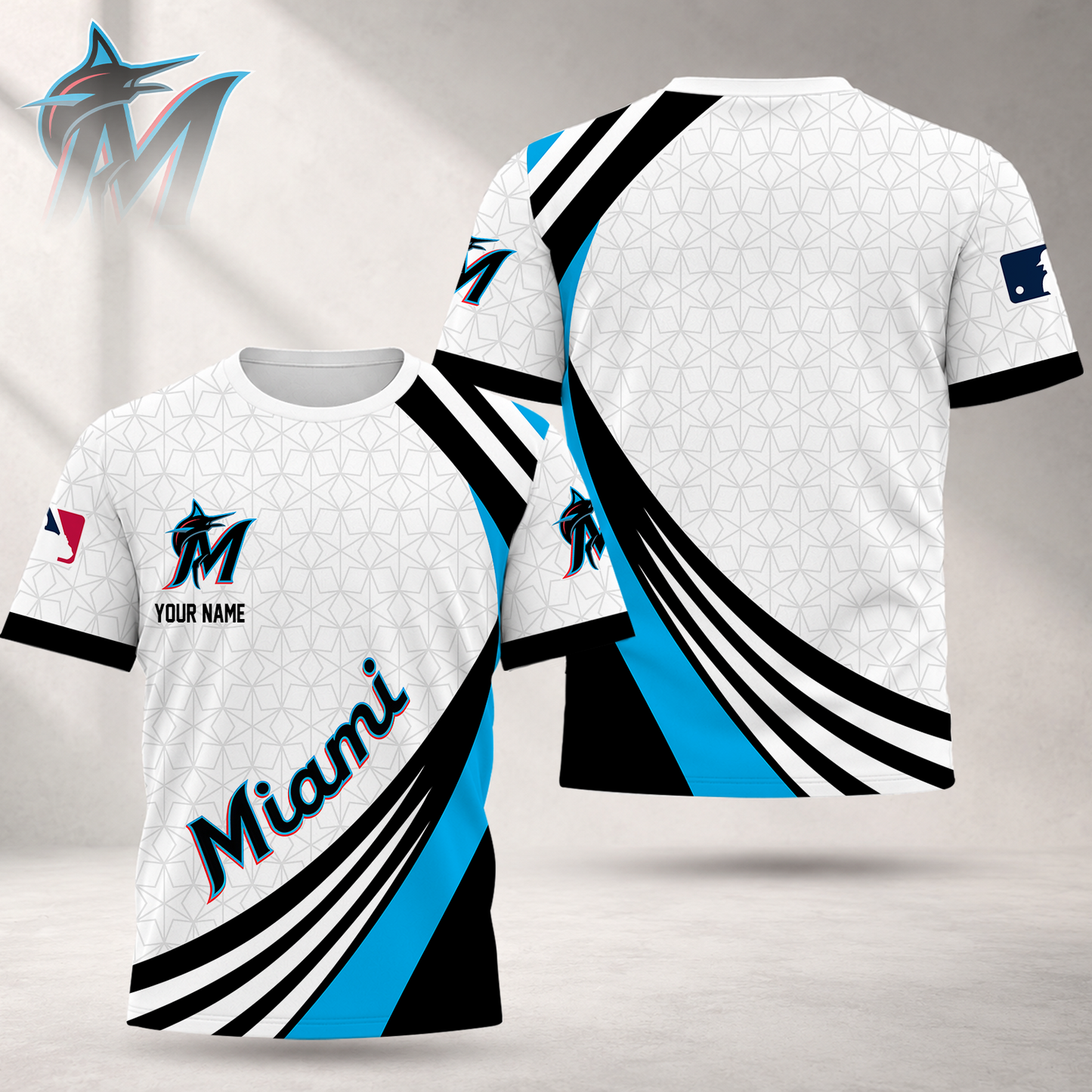 LIMITED EDITION - NEW CUSTOMIZED MLB20 MMS MIAMI MARLINS T-SHIRT, POLO SHIRT, ZIP POLO SHIRT, SWEATSHIRT, HOODIE & ZIP HOODIE
