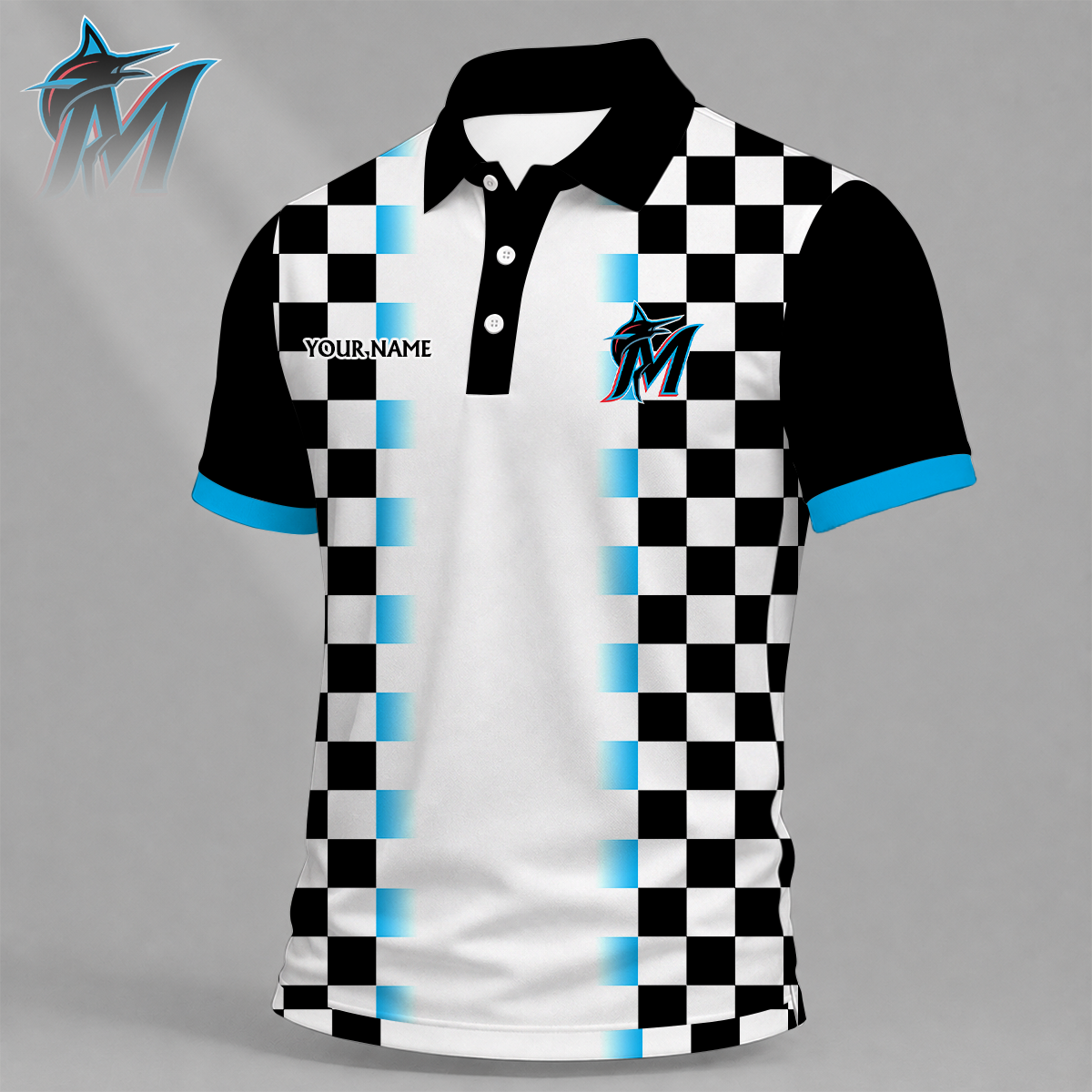 LIMITED EDITION - NEW CUSTOMIZED MLB20 MMS MIAMI MARLINS T-SHIRT, POLO SHIRT, ZIP POLO SHIRT, SWEATSHIRT, HOODIE & ZIP HOODIE