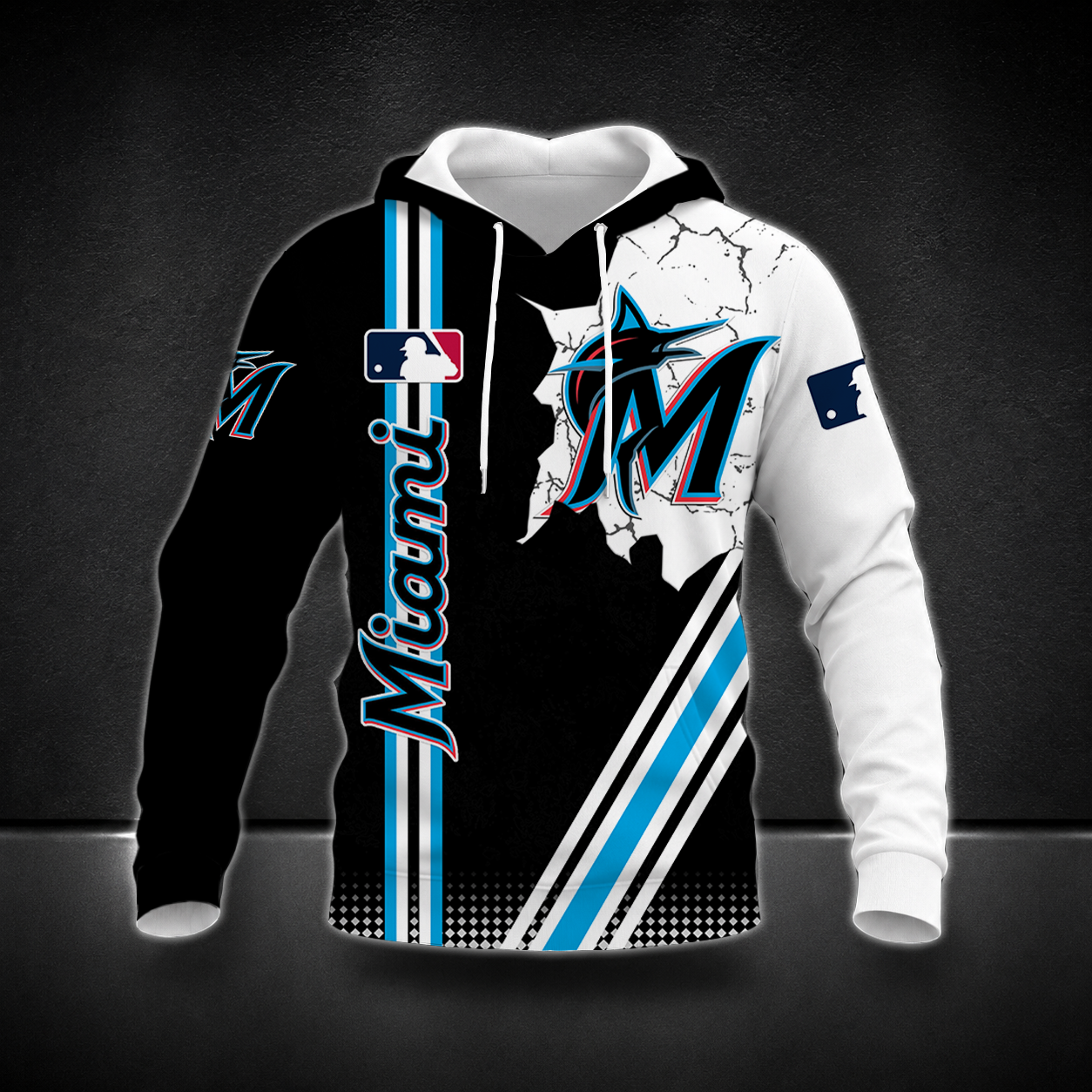 LIMITED EDITION - NEW CUSTOMIZED MLB20 MMS MIAMI MARLINS T-SHIRT, POLO SHIRT, ZIP POLO SHIRT, SWEATSHIRT, HOODIE & ZIP HOODIE