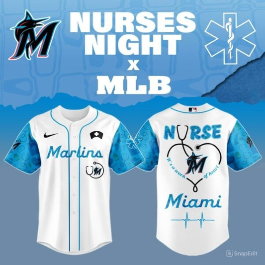LIMITED EDITION - NEW CUSTOMIZED MLB20 MMS MIAMI MARLINS BASEBALL JERSEY