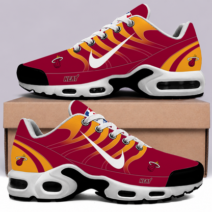 [HOT DEAL] NEW CUSTOMIZED NBA20 MHE MIAMI HEAT AIR MAX PLUS SNEAKERS