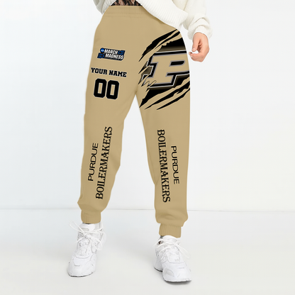 LIMITED EDITION - NEW CUSTOMIZED NCAA FBS20 PUB PURDUE BOILERMAKERS UNISEX LONG PANTS