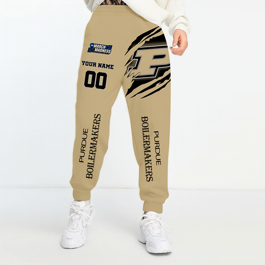 LIMITED EDITION - NEW CUSTOMIZED NCAA FBS20 PUB PURDUE BOILERMAKERS UNISEX LONG PANTS
