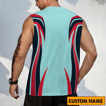 LIMITED EDITION - NEW CUSTOMIZED NHL20 STK SEATTLE KRAKEN TANK TOP & GYM SHIRT