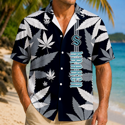 LIMITED EDITION - NEW CUSTOMIZED NHL20 STK SEATTLE KRAKEN UNISEX HAWAIIAN SHIRT