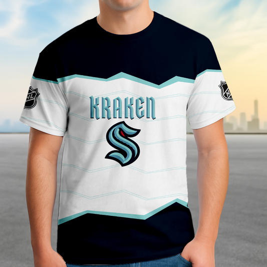 LIMITED EDITION - NEW CUSTOMIZED NHL20 STK SEATTLE KRAKEN UNISEX T-SHIRT, SWEATSHIRTS, HOODIE & JACKETS