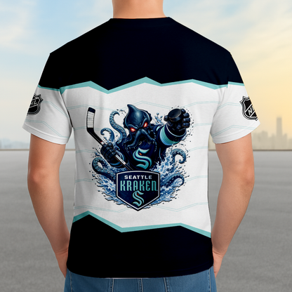 LIMITED EDITION - NEW CUSTOMIZED NHL20 STK SEATTLE KRAKEN UNISEX T-SHIRT, SWEATSHIRTS, HOODIE & JACKETS