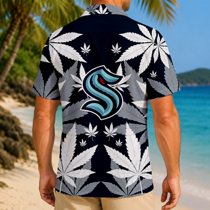LIMITED EDITION - NEW CUSTOMIZED NHL20 STK SEATTLE KRAKEN UNISEX HAWAIIAN SHIRT