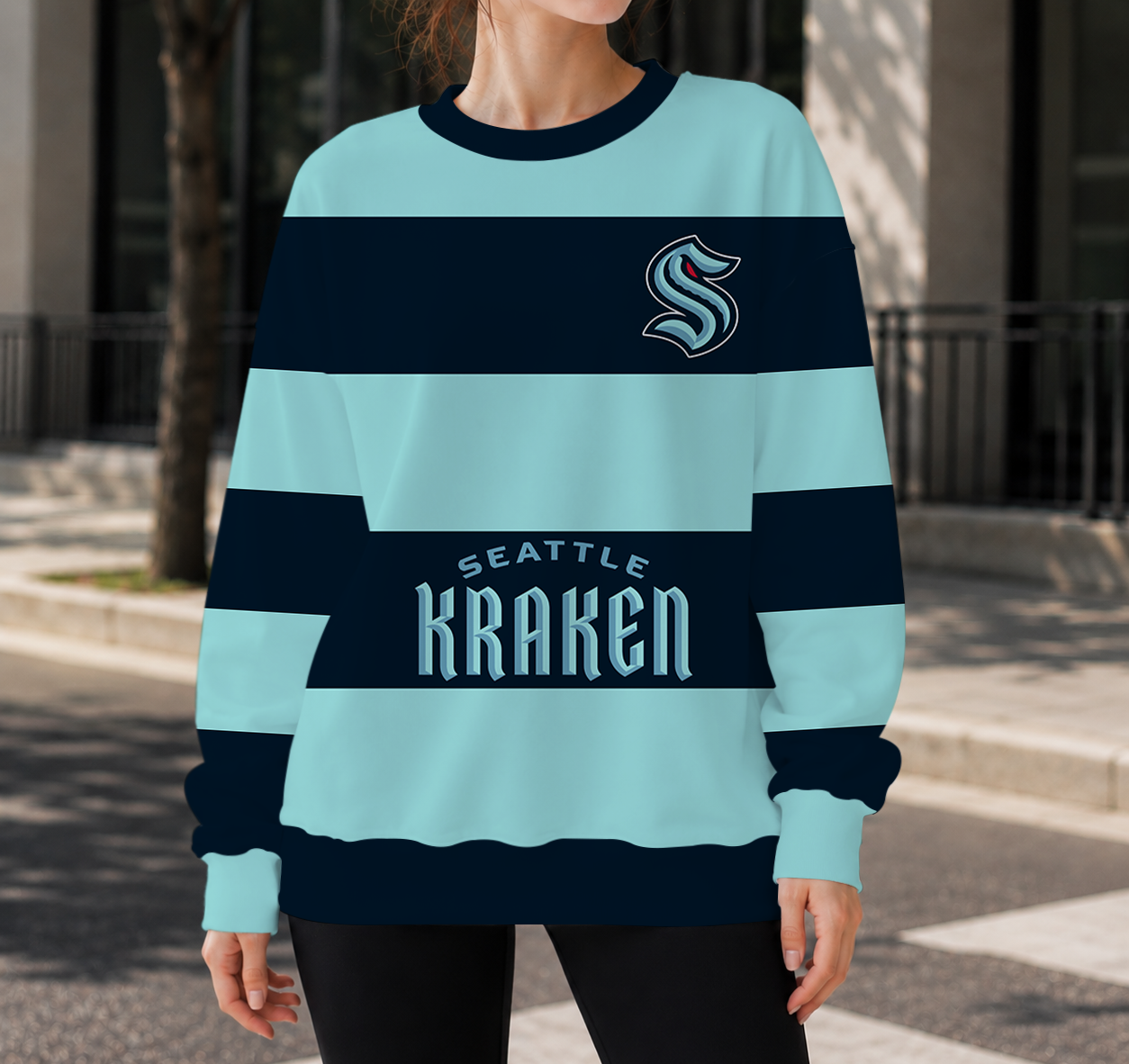 SPECIAL EDITION - NEW CUSTOMIZED NHL20 STK SEATTLE KRAKEN UNISEX SWEATSHIRT